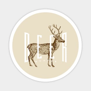Deer Hunting Magnet